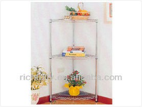 RFY-HW05: Chrome Wire Corner Shelf / Rack